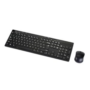Amazon Basics Full-Sized Wireless Keyboard and Mouse Combo