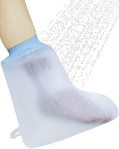 CureSquad Waterproof Foot Cover for Shower