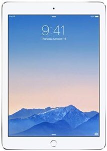 Apple iPad Air 2 16GB 4G - Silver - Unlocked (Renewed)