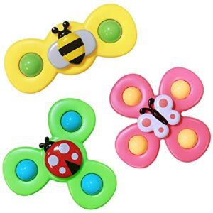 AIUOKYA 3Pcs Suction Cup Spinner Toys