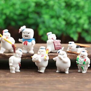 8PCS Ghostbusters Afterlife Mini Puft Set