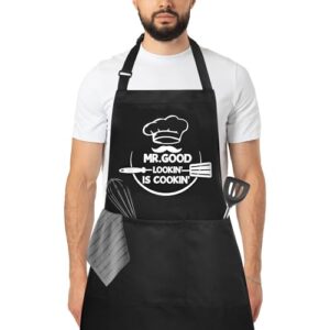 Deaguid Adjustable Apron for Women and Men