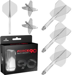 Mission Darts Force 90 | Integrated Precision Moulded Dart Flight And Shaft System