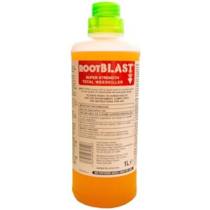 Rootblast | Super Strength Concentrated Total Weed Killer - Glyphosate for Effective Weed Control - Kills Weeds down to the their roots (1 x 1L)