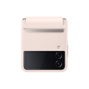Samsung Galaxy Z Flip4 Official Flap Leather Cover Peach