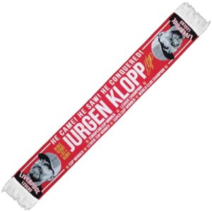 Partisan Liverpool Scarf Klopp He Came! He Saw! He Conquered!
