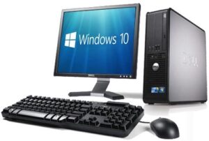 WiFi enabled Complete set of Dell OptiPlex Dual Core 4GB RAM