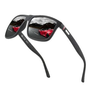 Perfectmiaoxuan Polarized sunglasses for men/women; Vintage/classic/elegant light frame; HD pilot lenses; Golf/driving/fishing/travel Eyewea