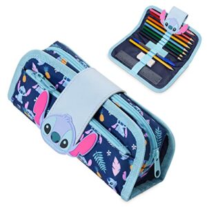 Disney Stitch Pencil Case for Girls - School Supplies Pencil Cases for Kids with Stationery - Stitch Gifts