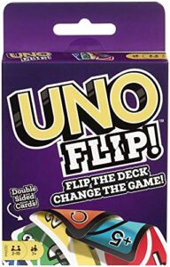 Mattel Games UNO FLIP! Family Card Game for Adults