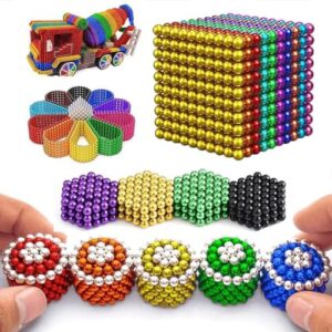 Luckynono 3D toys 215 Pieces desk toy magnetic ball …