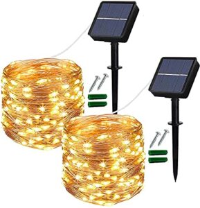 Lezonic Solar String Lights Outdoor