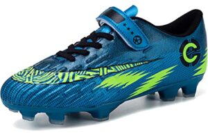 Donbest Boys Football Boots Cleats Kids Football Shoes Astro Turf Soccer Shoes Professional Spikes Football Competition Shoes