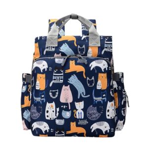 Chickwin Multifunction Baby Nappy Changing Backpack Large Capacity Diaper Bag with Bottle Insulated Bags