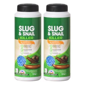 ZOPPER - Slug & Snail Killer Pellets Suitable for Organic Gardening - Ready-to-Use Bait Ferric Phosphate to Control Slugs and Snails (800GM