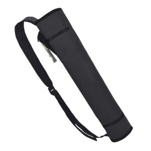 Fiita Lightweight Archery Back Arrow Quiver Foldable Compact Back Quiver with Adjustable Straps with Pocket for Shooting Target Practice Practicing Youth and Adults