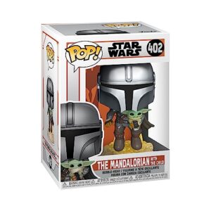 Funko POP! Star Wars: the Mandalorian - Mando Flying With Jet Pack - Collectable Vinyl Figure - Gift Idea - Official Merchandise - Toys for Kids & Adults - TV Fans - Model Figure for Collectors