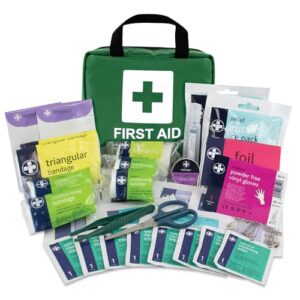 Lewis-Plast Premium First Aid Kit For Home Car Holiday And Workplace - Includes Bandages