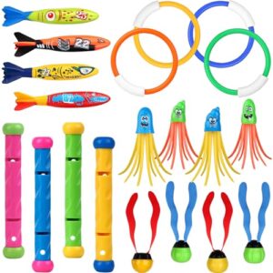 Cakuni Swimming Pool Toys for Diving - Summer Swimming Toys for Kids - Water Toys with Dive Sticks
