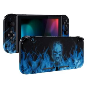 eXtremeRate Soft Touch Grip Back Plate for Nintendo Switch Console