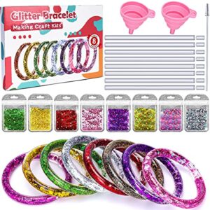 Kids Bracelet Making Kits Gifts: Toys Age 5 6 7 8 9 10 Arts and Crafts Sets for Birthday Party Bag Fillers Supplies Toy for 4-11 Year Old Girl Boy Friendship Bracelet Craft Kit Presents1