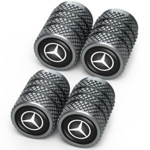 for Mercedes Car Tyre Valve Caps Tire Dust Caps for Mercedes Benz CESM CLK GLK GL AB AMG GLS GLE AMG Series