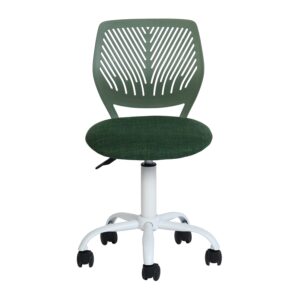 FurnitureR Desk Fabric Seat Ergonomic Study Without Armrest