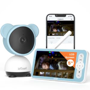 ieGeek WiFi 1080p Video Baby Monitor Camera with Night Vision