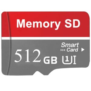 Ruoray SD Card 512gb Mini Memory Card SD Cards Waterproof TF Card Portable for Camera