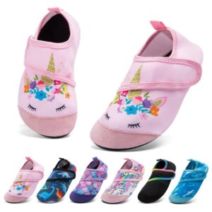 TETSUO Water Shoes for Kids Girls Boys Toddler Beach Shoes