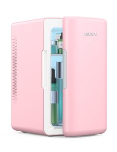 AstroAI Mini Fridge 6 Litre / 8 Can | Cooler and Warmer | AC/DC | Small Fridge for Bedrooms