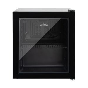 Willow WBC48B 48L Table Top Beverage Cooler with Triple Glazed Glass Door