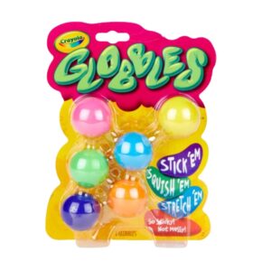 CRAYOLA GLOBBLES 6/PKG ASSRT COLR
