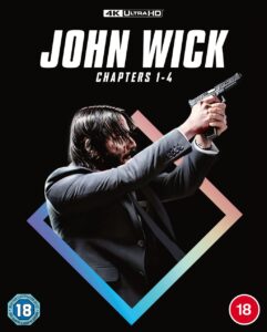 John Wick 1 - 4 Box Set (4K UHD) [Blu-ray]