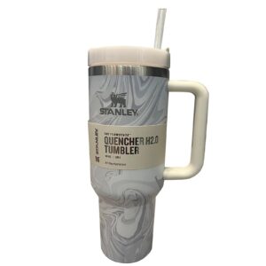 zxcvbnn Stainless Steel Double Insulated Cup 40oz Automobile Cup with Handle Bingba Beer Cup