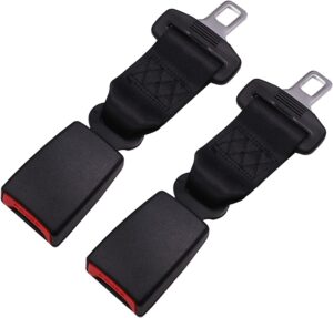 (2PCS*23CM) car seat belt shoulder pad cover comfortable padded travel seat belt seat belt (A5)