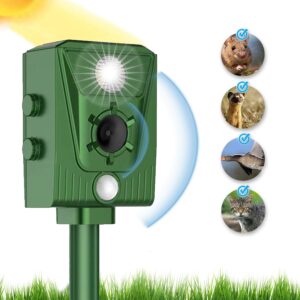 Solar Powered Animal Scarer