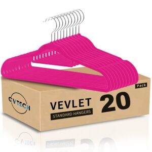 GVTECH Premium Velvet Hangers