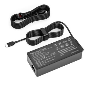 65W USB C Laptop Charger for Lenovo ThinkPad Yoga Chromebook IdeaPad Charger Fast Charging Type C AC Adapter Powe