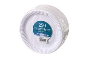 Caterpack by Robinson Young Plates 23cm White 250 pack