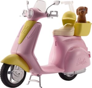 Barbie Moped with Puppy!