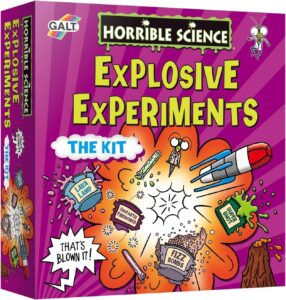 Galt Horrible Science Explosive Experiments - Science Kit for Kids and Childrens Craft Set