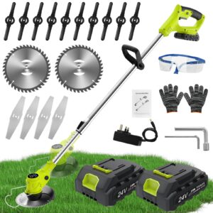 VOERJIA 24V Metal Blade Strimmer