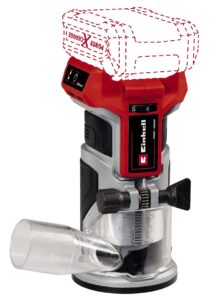Einhell Power X-Change 18V Cordless Palm Router Tool - Brushless Motor