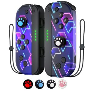 TURPOW Replacement Controller sw Gamepad for N S-witch/Lite/OLED with Motion Control/Dual Vibration/Wake-Up/Screenshot