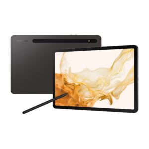 Samsung Galaxy Tab S8 11 Inch 128GB 5G Android Tablet Graphite (UK version) (Renewed)