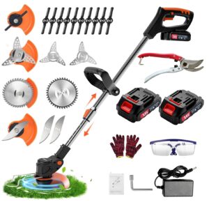 Strimmer,Garden strimmer With 2PCS 24V 2.0Ah battery