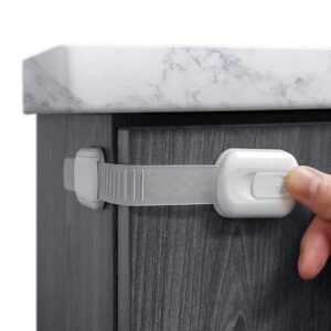 Child Safety Strap Locks (4 Pack) for Cupboards