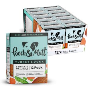 Pooch & Mutt - Turkey & Duck Pack of Complete Wet Dog Food
