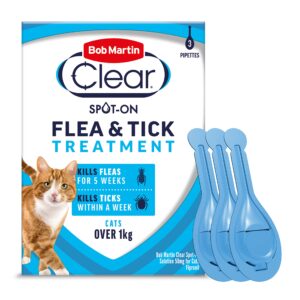 Bob Martin Clear Spot On Flea Treatment for Cats